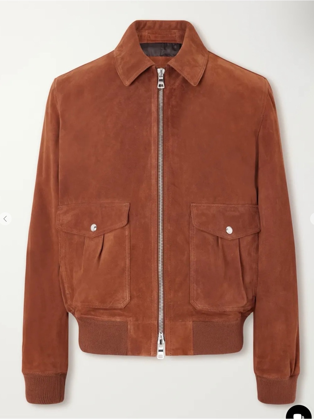 Mr. P Suede Blouson Jacket